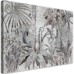 WANDBILD mosaik dschungel