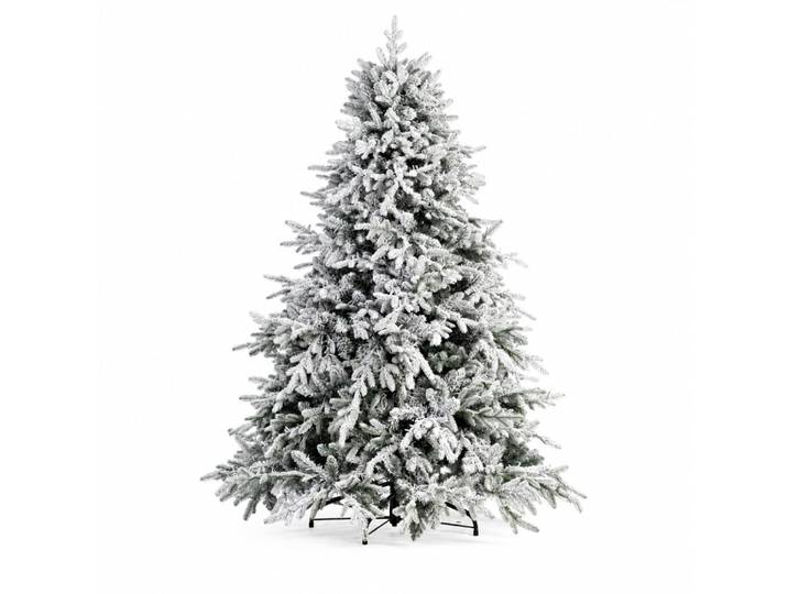 Sapin de noël enneigé 180 cm, 2609 branches, ø 142 cm