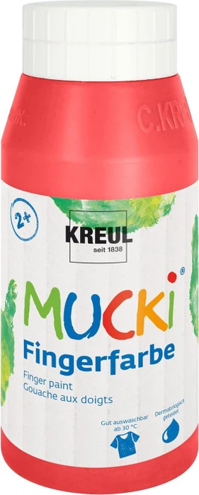 KREUL MUCKI Fingerfarbe rot 750,0 ml