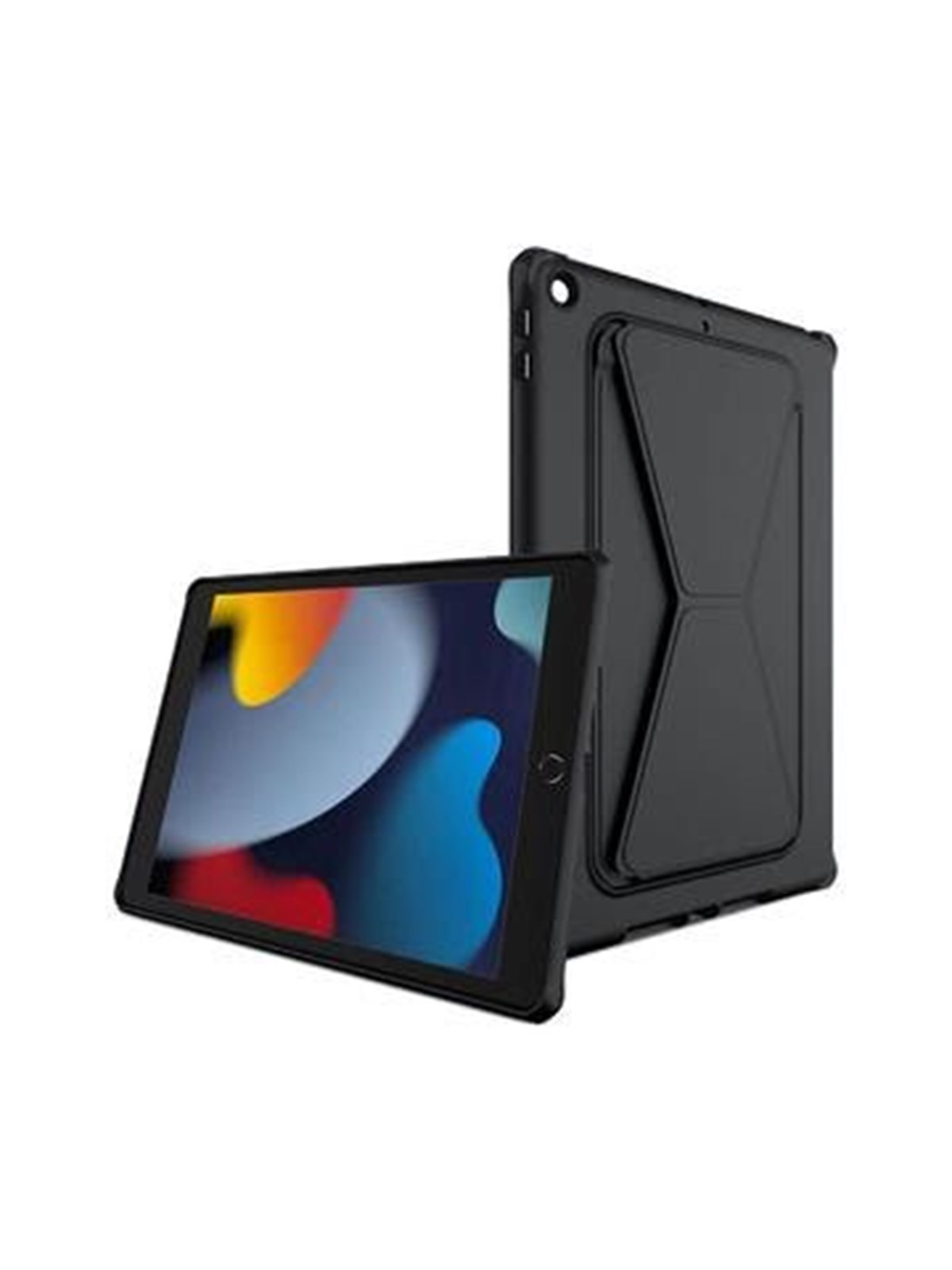 ITSKINS SPECTRUM STAND cover for iPad 10.2" 2021 (9th 8th and 7th generation). Black