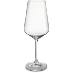4er-Set Fürstenhof Rotweinglas Isabella 450 ml Kristall, Kristalloptik Transparent Klar