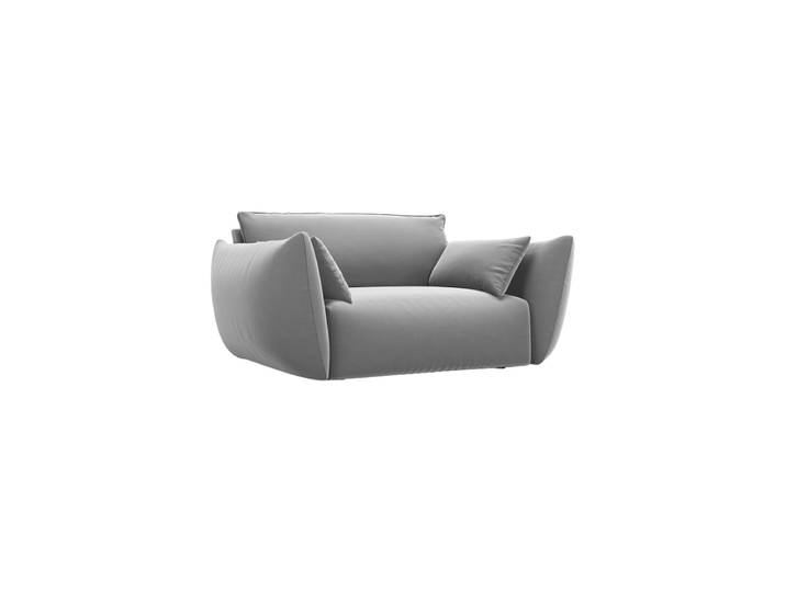 Design Sessel Clau Samt Grau chosen by Bloomingloft