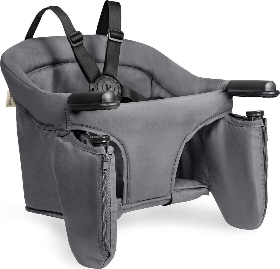 Hauck Fix N Sit kinderstoel, grijs, 42 x 37 cm
