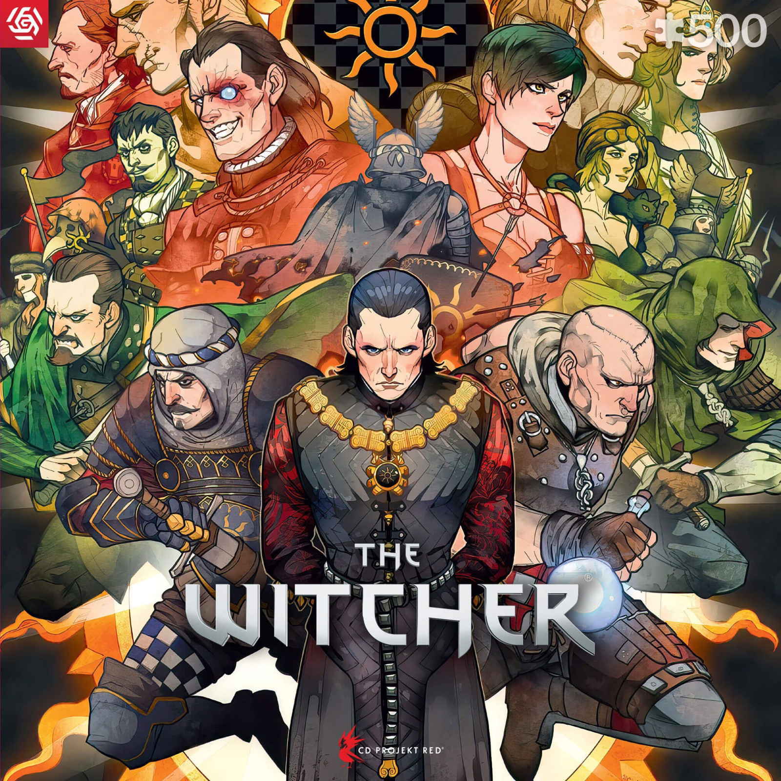 Cenega The Witcher: Nilfgaard kaartspel, 500 stuks