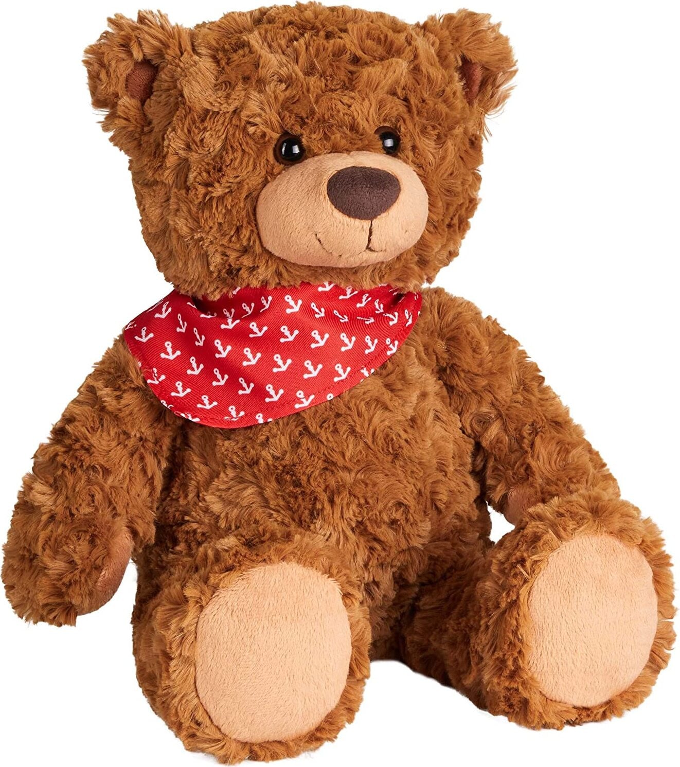 Brubaker Teddybeer met ankerdas, rood, 42 cm