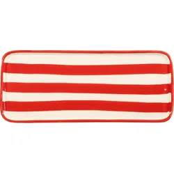 Lido Righe Servierteller 26,5 cm rechteckig rot