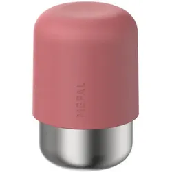 MEPAL Thermo Coffee to Go Becher Ellipse 300ml - rosa|silber