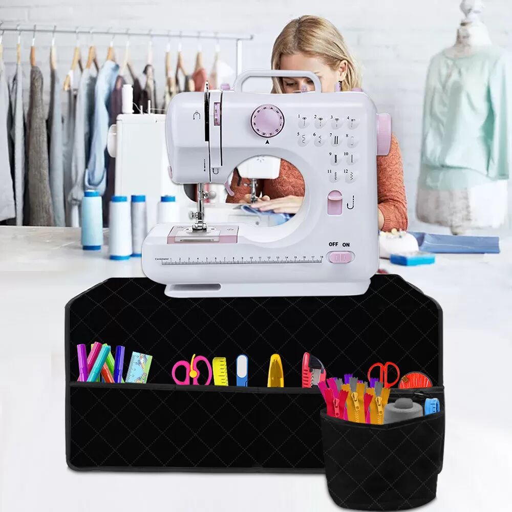 INF Nähmaschinenunterlage für Tisch mit Taschen