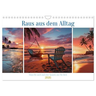 Raus aus dem Alltag (Wandkalender 2026 DIN A4 quer), CALVENDO Monatskalender