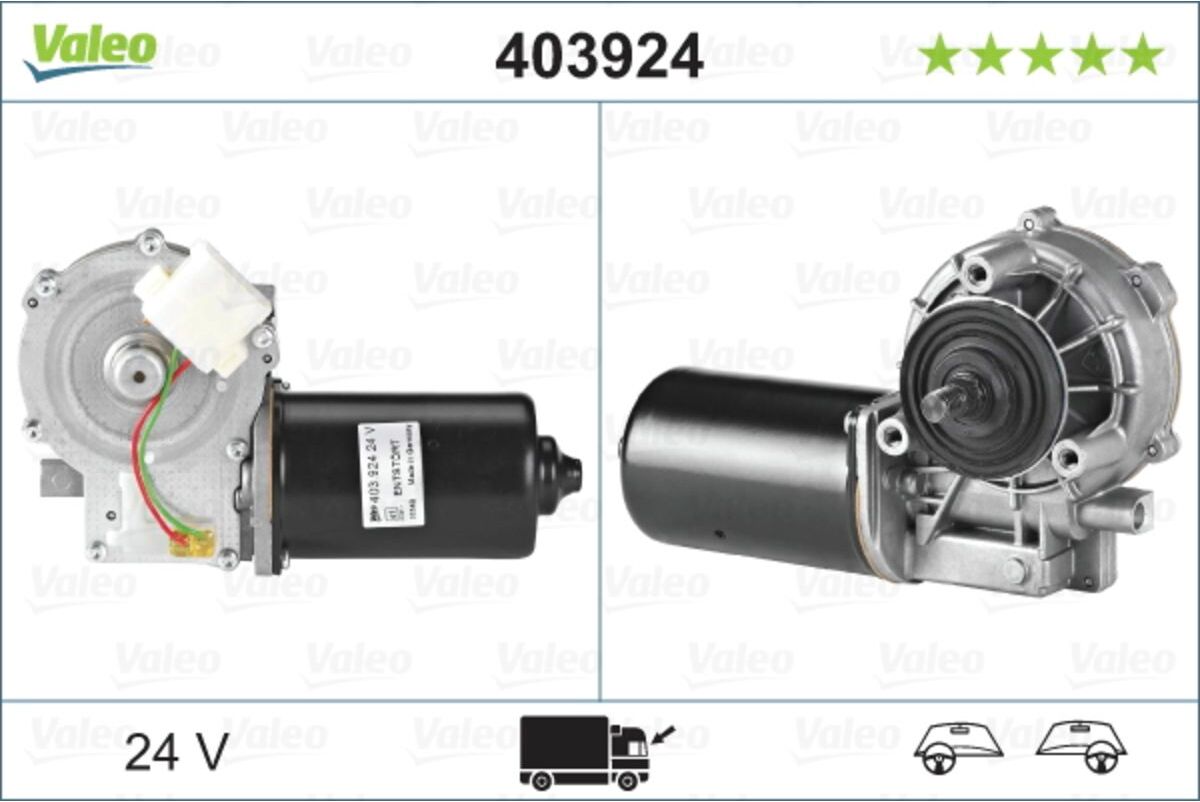 Wischermotor VALEO 403924