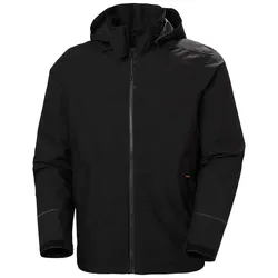 Regenjacke "BARCODE SHELL" - XS - schwarz