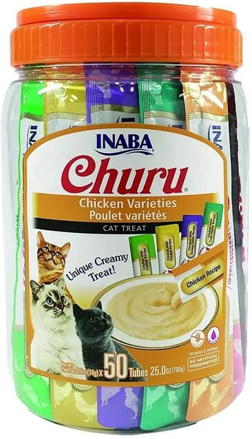 Churu Cat Variedades De Frango 50 Unds
