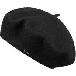 BARTS Damen Mütze Sambre Beret, Größe ONE SIZE in Schwarz Schwarz