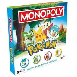 Monopoly: Pokémon Brettspiel - auf Ungarisch