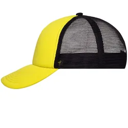 Mesh Basecap "MB070" 5-Panel-Polyester - sun-yellow/black