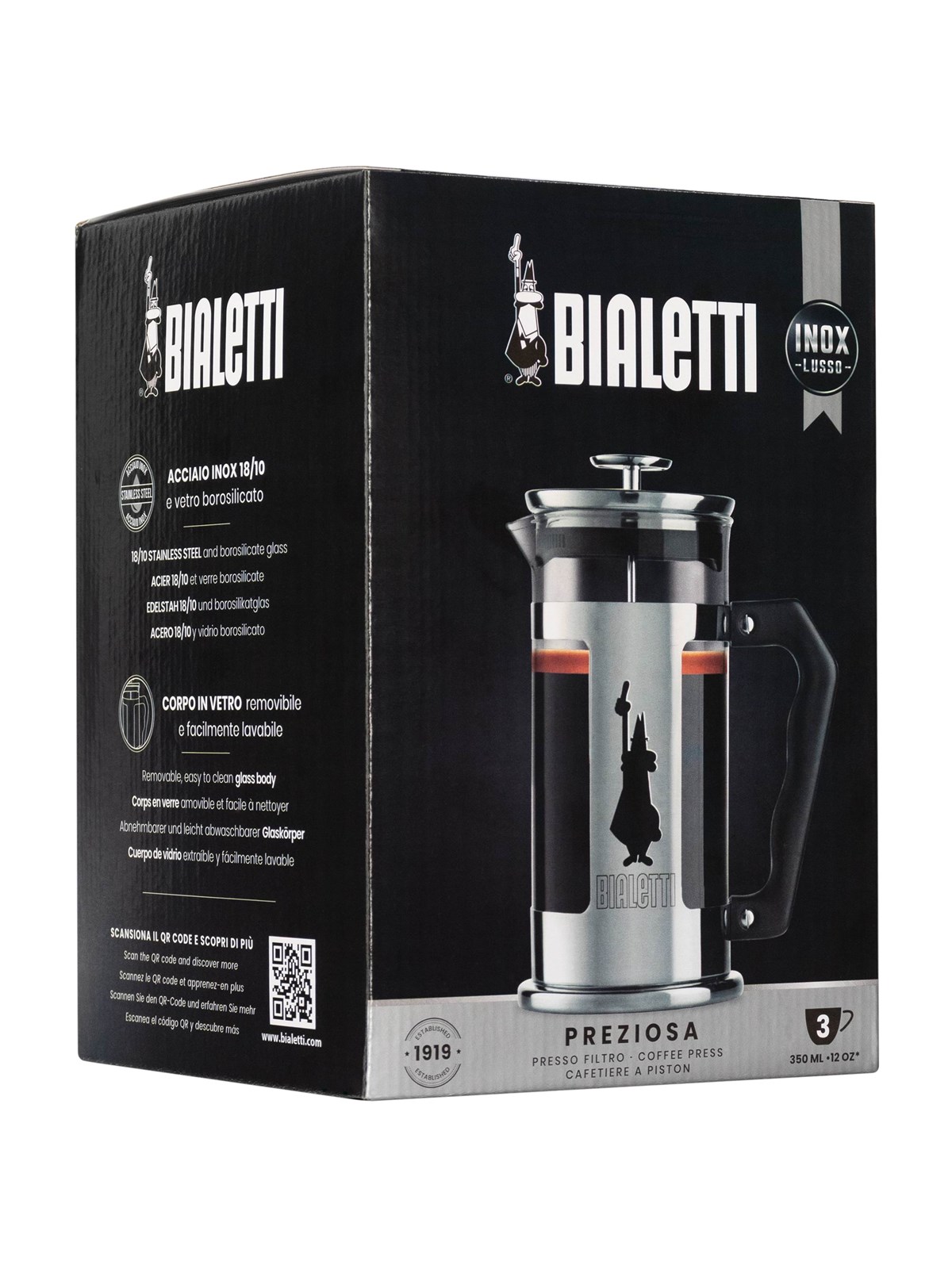 Bialetti Preziosa 3 cups/350 ml