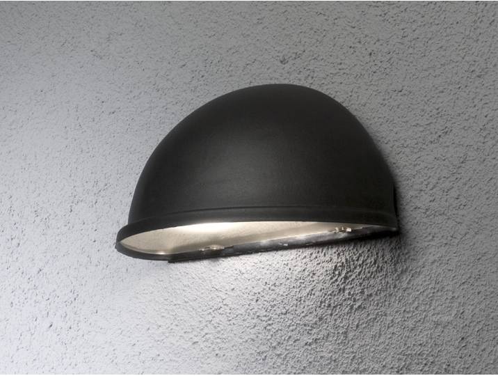 Konstsmide Torino Big schwarz lackiertes Aluminium, Acrylglas 7326-750
