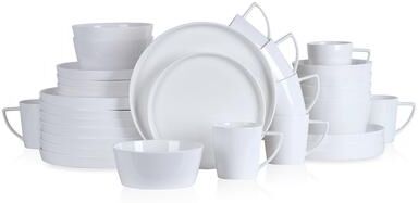 Stone Lain Madeline Bone China Dinnerware Set, White
