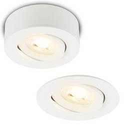 Briloner 7990016 Einbauleuchte LED EEK: F (A - G) Warmweiß Weiß