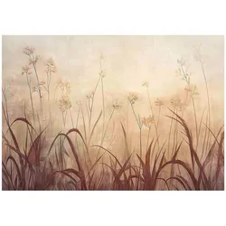 FOTOTAPETE Gras Boho Wohnzimmer 200x140