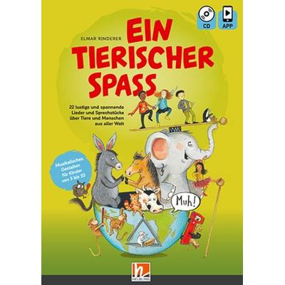 Ein tierischer Spaß, Heft inkl. CD, Set von Elmar Rinderer, Helbling, 978-3-99069-103-8