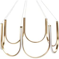 LED-KRONLEUCHTER Gold Perqueno