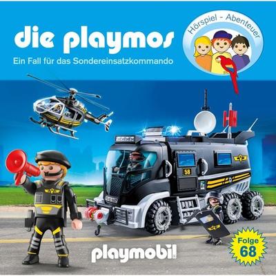 Die Playmos - Das Original Playmobil Hörspiel, Folge 68: Ein Fall für das Sondereinsatzkommando - Simon X. Rost,Florian Fickel, Audio, 4260229663615