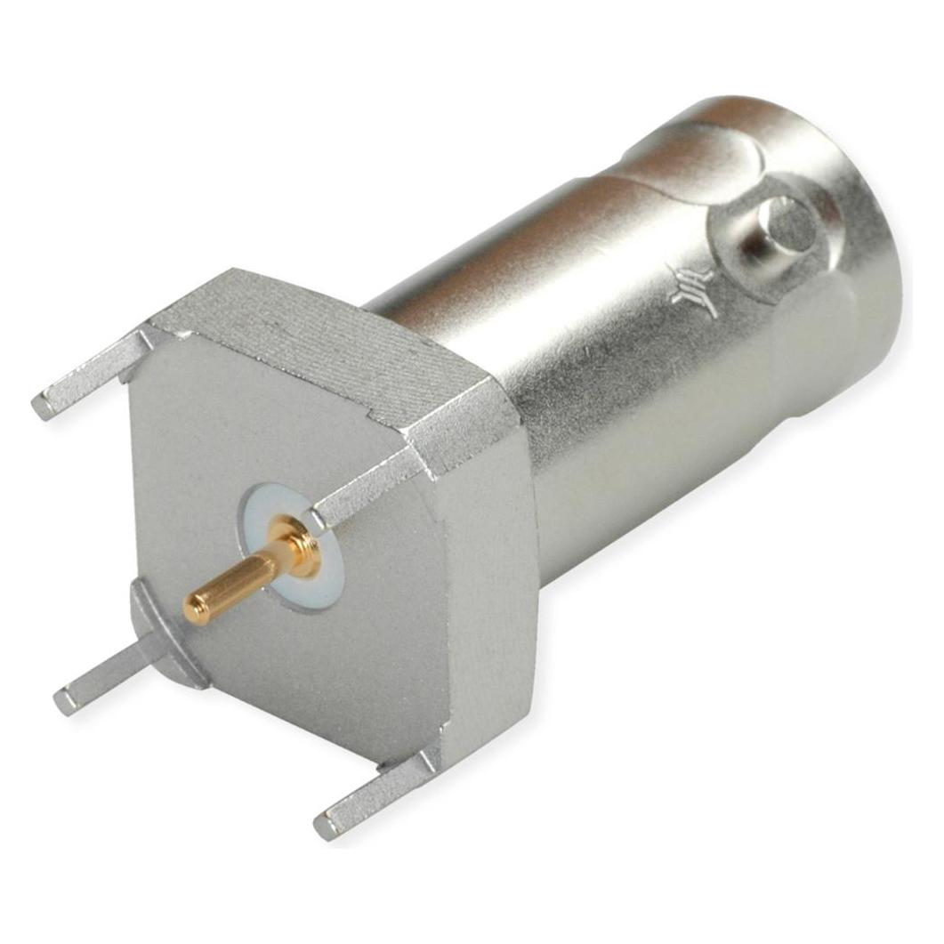 Telegärtner BNC-Buchse für gedruckte Schaltungen 50 Ohm, Z06, L=26.5mm (J01001A1945)