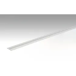 MEISTER Übergangsprofil Typ 335 SK (selbstklebend) Edelstahl-Oberfläche 340 - 1000 x 35 mm