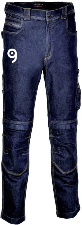 Jeans da lavoro, resistenti e rinforzati Personalizzate o neutre Cofra