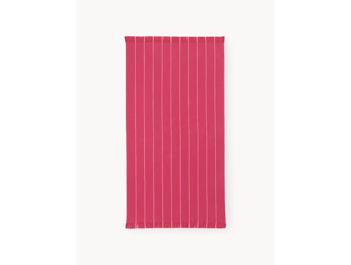 Serviette de plage avec franges Piero