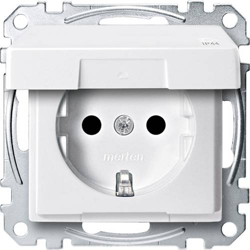Merten Steckdose System M Polarweiß MEG2414-0419 1St.
