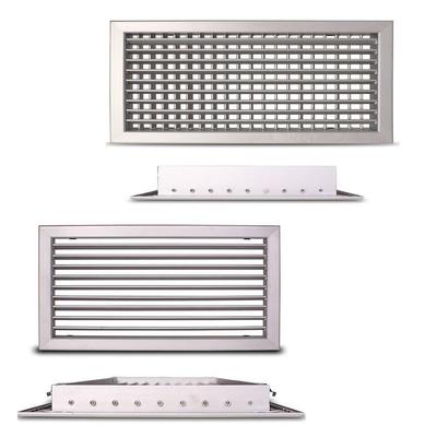 Lenklamellengitter CasaFan ALG-D und ALG-O Aluminium