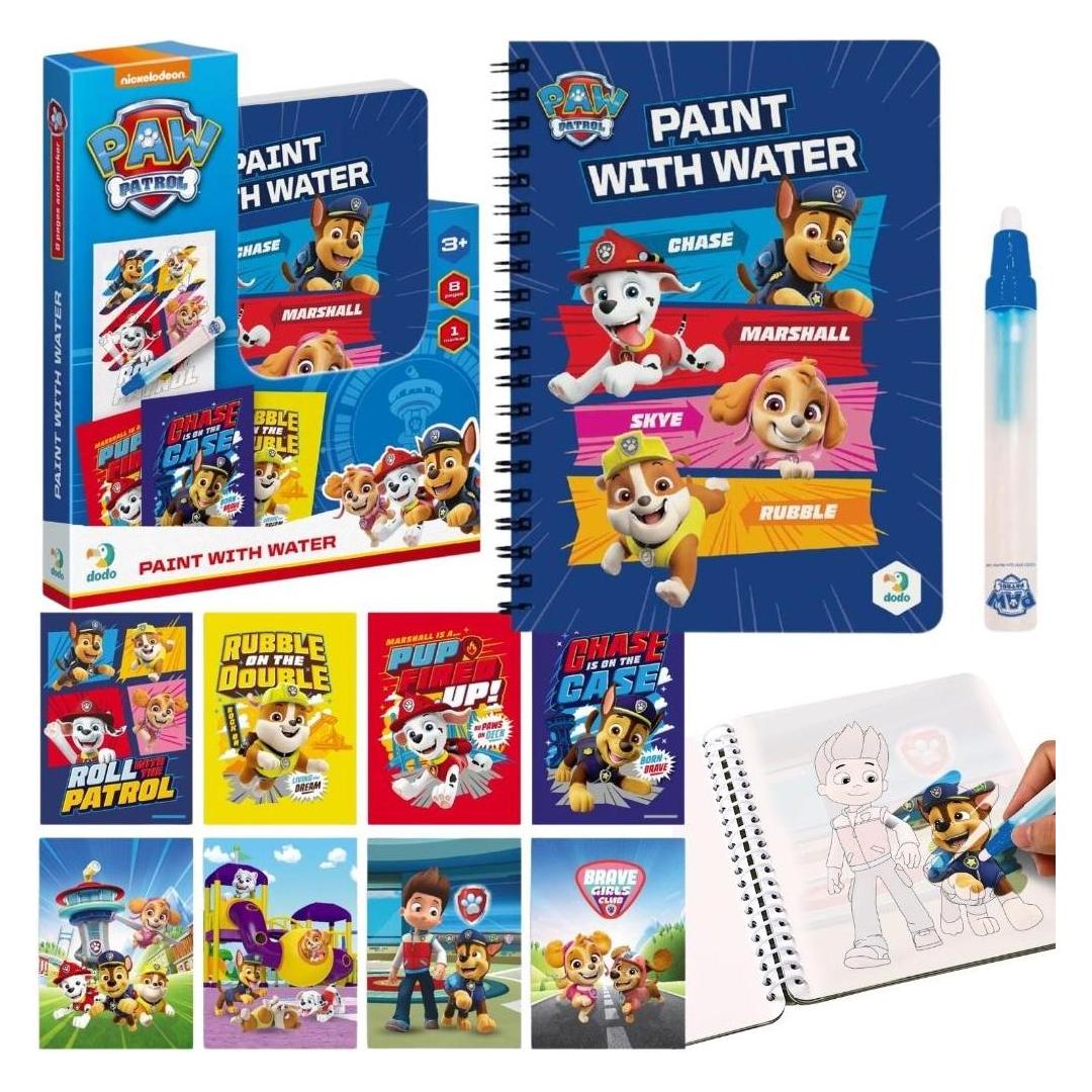 Dodo Wassermalerei Paw Patrol + Pinsel MIX (200444)