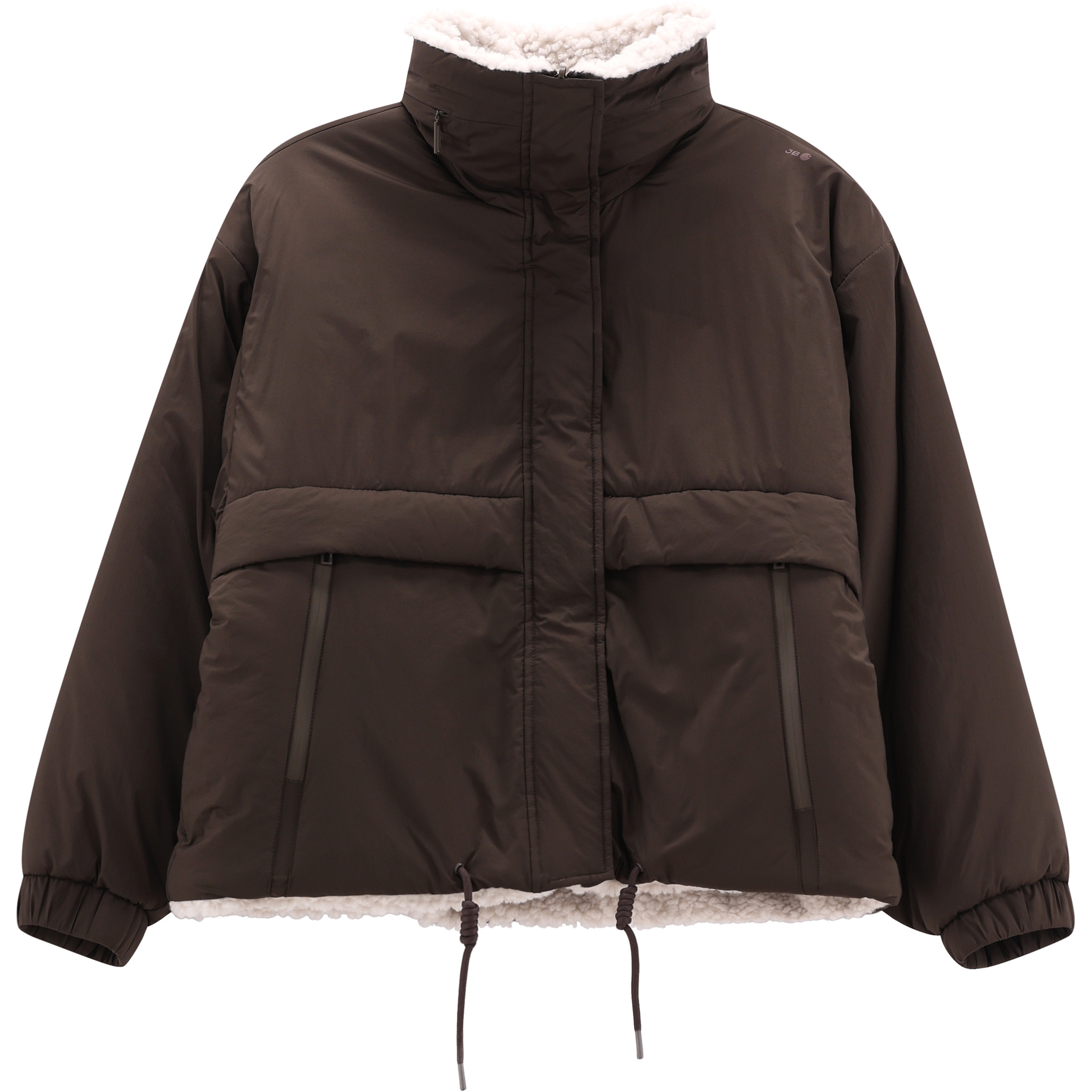 Jeanne Baret Inari Reversible Damen Isolationsjacke braun Größe S Lifestyle Isolierend Wasserabweisend