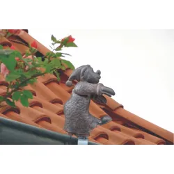 Dachrinnen- und Zaunfigur Schlafwandler, Gartendeko, Dachfigur
