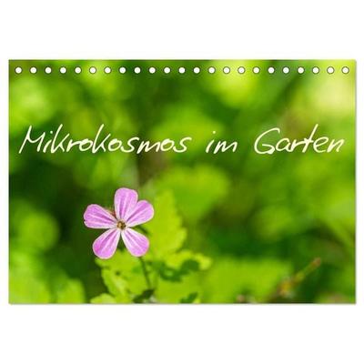 Mikrokosmos im Garten (Tischkalender 2027 DIN A5 quer), CALVENDO Monatskalender