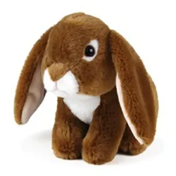 Anna Club Plüschtier - Kaninchen (braun, 15cm)