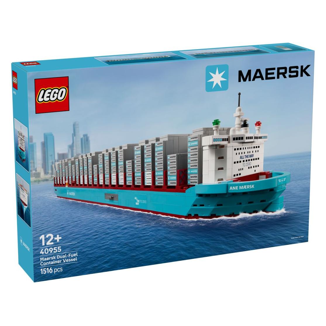 LEGO Maersk-Containerschiff mit Zweistoffantrieb (40955) (40955)