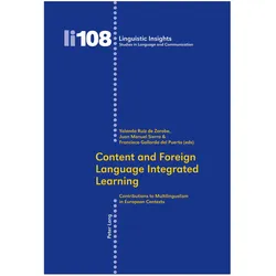 Content and Foreign Language Integrated Learning, Fachbücher von Yolanda, Sierra Ruiz de Zarobe