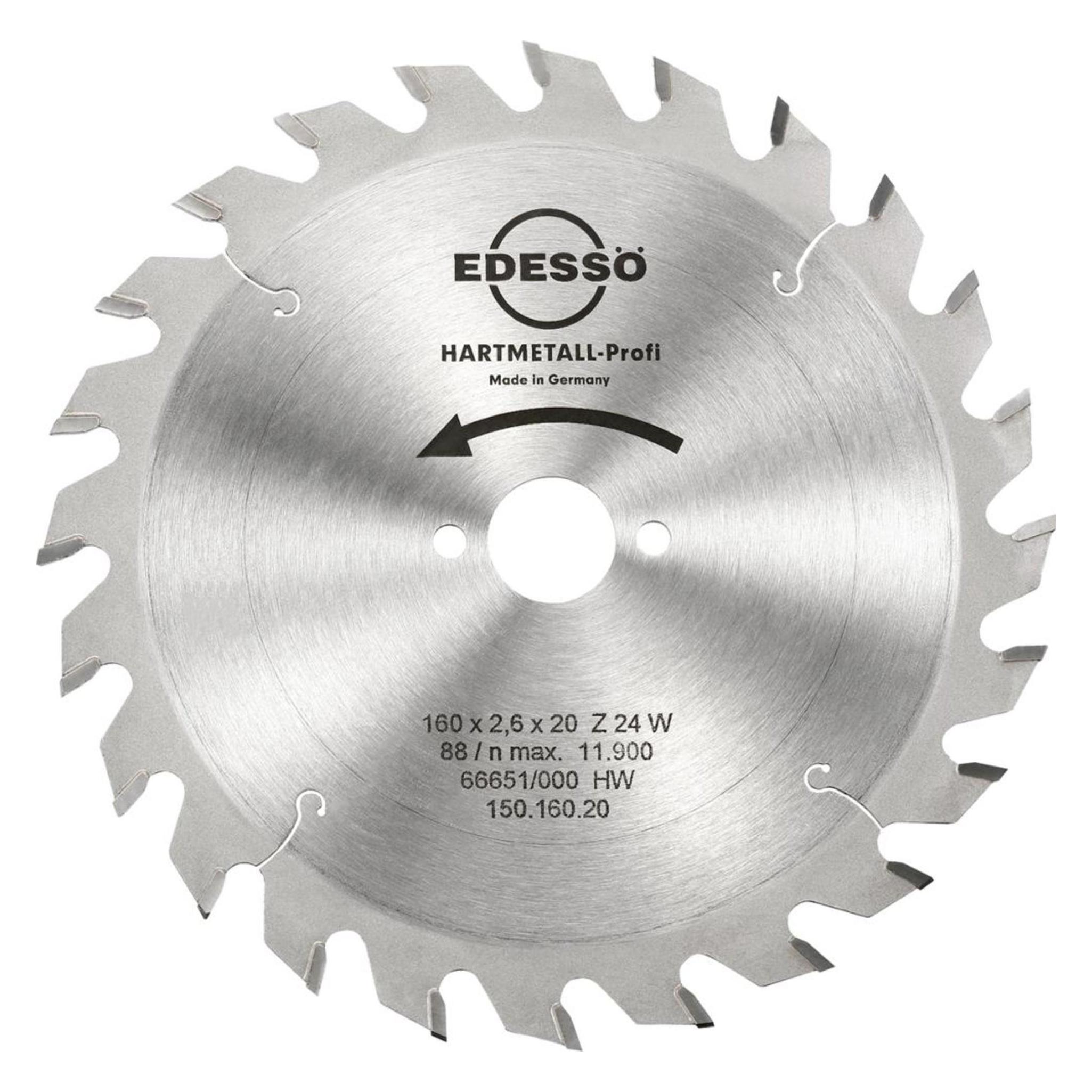 Magni Edessö Kreissägeblatt-HM Profi 160 x 20 mm, 24 Zähne, 1.501602E+7 (4010912841642)