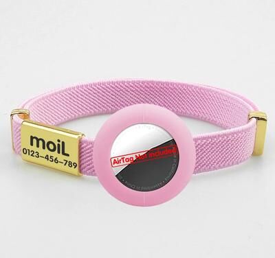 Inspire Essentials SafeTrack Personalized Breakaway Cat Collar With AirTag Holder 13