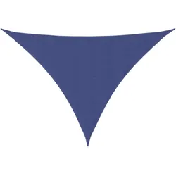 vidaXL Sonnensegel Oxford-Gewebe Dreieckig 4x4x5,8 m Blau