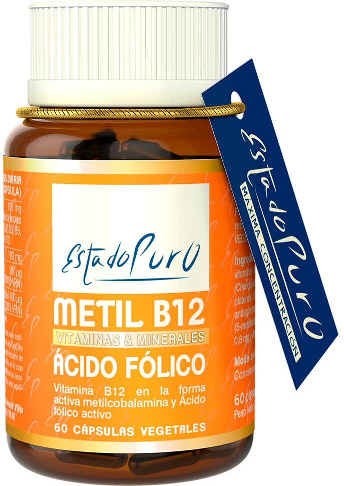 TONGIL Estado Puro Metil B12 Ácido Fólico 60 caps