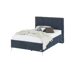 Wohnwert Polsterbett  Tauris 2.0 , blau , Maße (cm): B: 154 H: 119