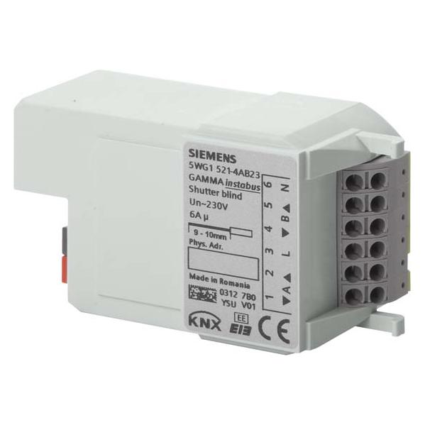Siemens 5WG1521-4AB23. Produkttyp: Auslöser Rollo/Jalousie (Rolladenaktor) (5WG15214AB23)