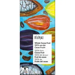 Vivani Whole Cocoa Fruit Schokolade 100% bio