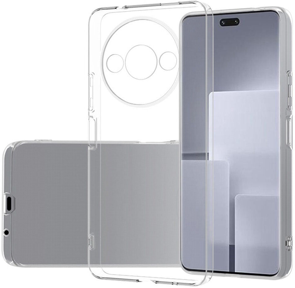 EIDERWOOD Xiaomi Redmi A3 Fleksibelt Plastik Bagside Cover - Gennemsigtig
