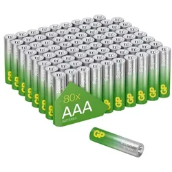 GP Batteries 80er-Pack Batterien »Super Alkaline« Micro/ AAA / LR03