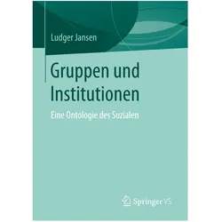 Gruppen und Institutionen, Fachbücher von Ludger Jansen